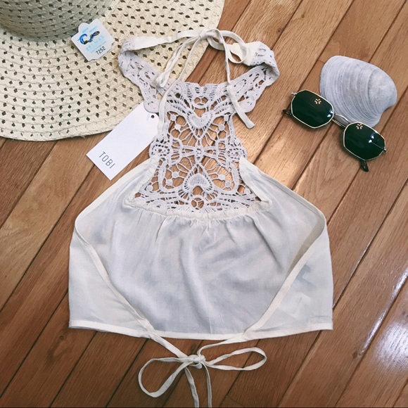 Halter Crop Top - Picture 2 of 3